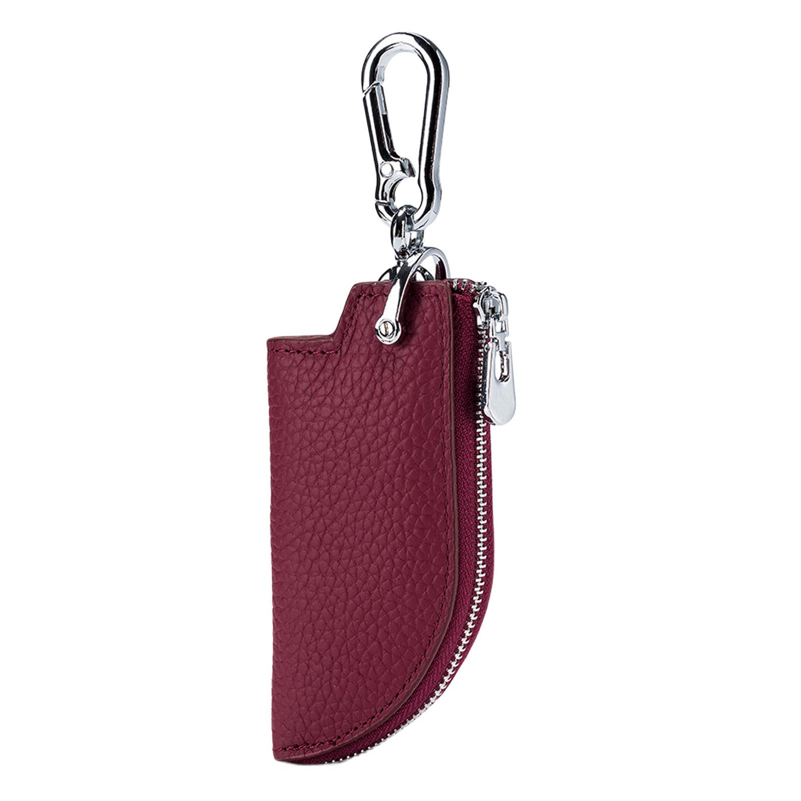 Car Key Case Key Pouch Universal Remote Key Fob Holder Key Chain Zipper Case