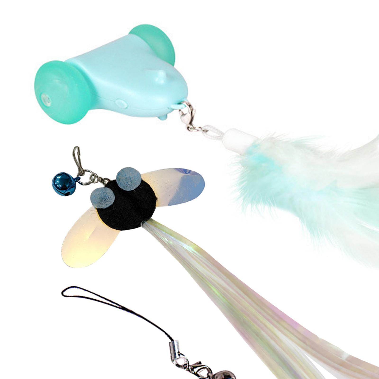 Electric Interactive Cat Toy Mute Wheel Pet Exercise Toys for Kitten Fun