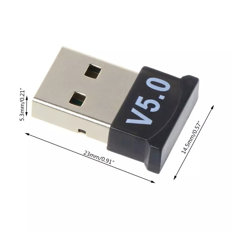 Bộ thu phát không dây Usb bluetooth 5.0 dùng cho máy tính laptop  D558