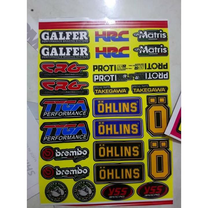 Tem tấm logo kích thước 20x 25cm
