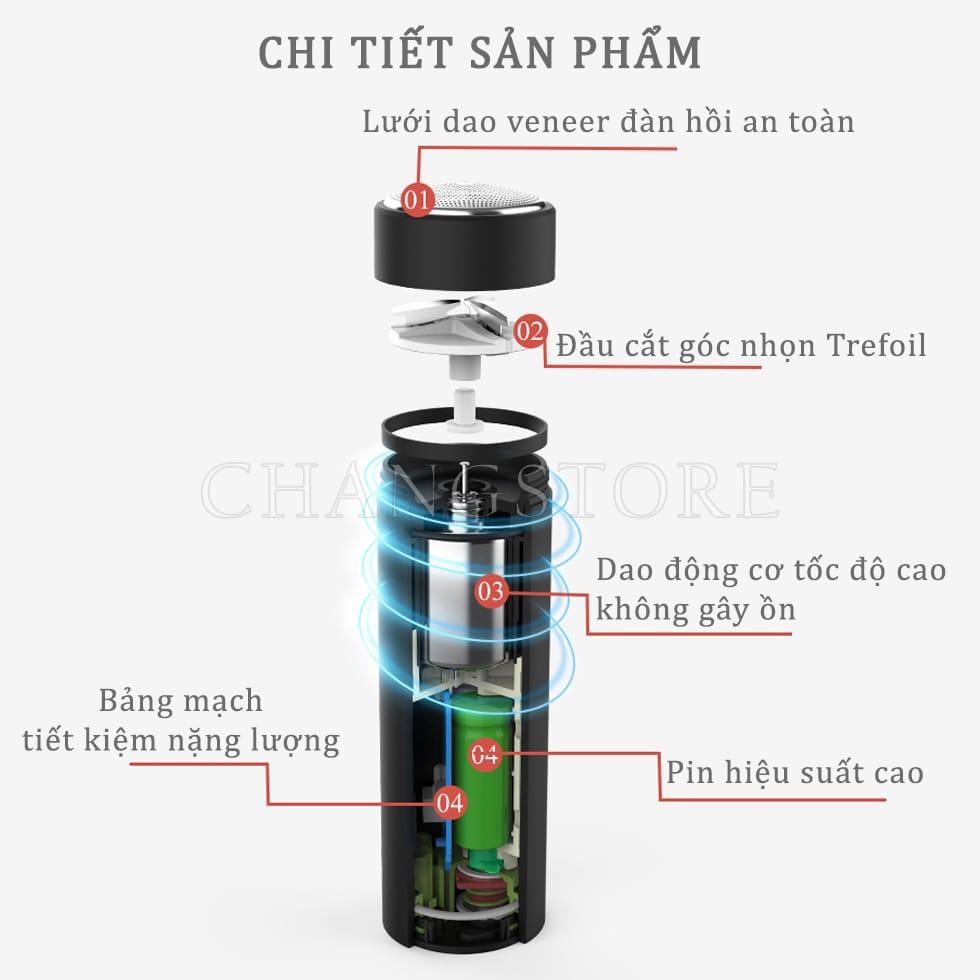 Máy Cạo Râu Điện Mini Cầm Tay Không Thấm Nước