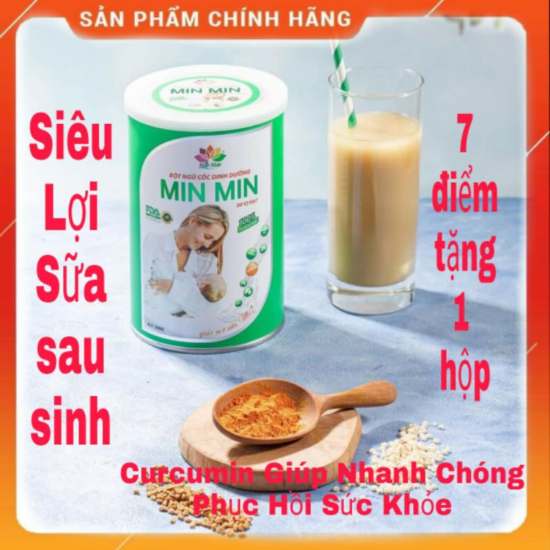 NGŨ CỐC LỢI SỮA MIN MIN 30 VỊ HẠT 