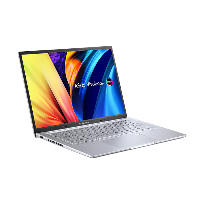 Laptop ASUS VivoBook 14X A1403ZA-KM067W (I5-12500H | 8GB | 256GB PCIE | 14.0 WQXGA OLED | WIN11 | BẠC) - Hàng Chính Hãng