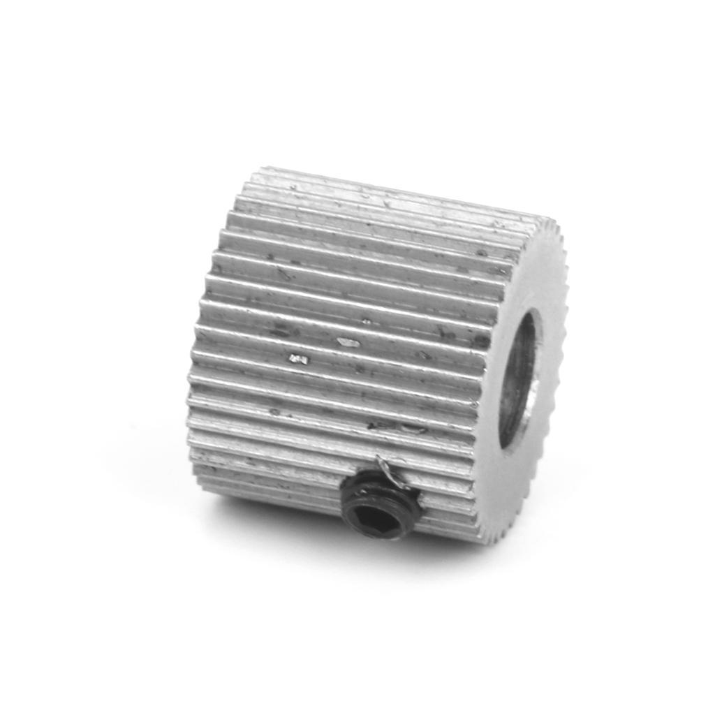 Stainless Steel Extruder Drive Gear 5mm Shaft for 3D Printer 1.75mm Filament