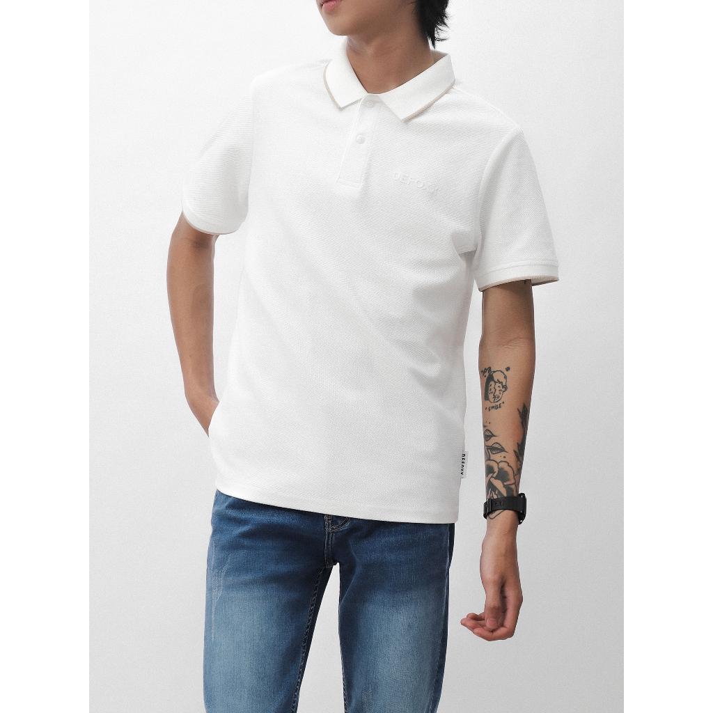 POLO BASIC DEFOXX (4 COLORS) mẫu ép chữ PLDF | LASTORE MENSWEAR