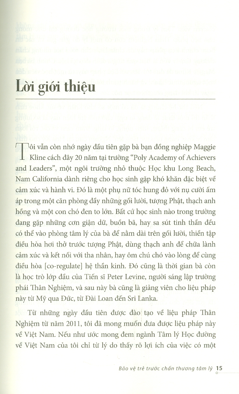 Bảo Vệ Trẻ Trước Chấn Thương Tâm Lý