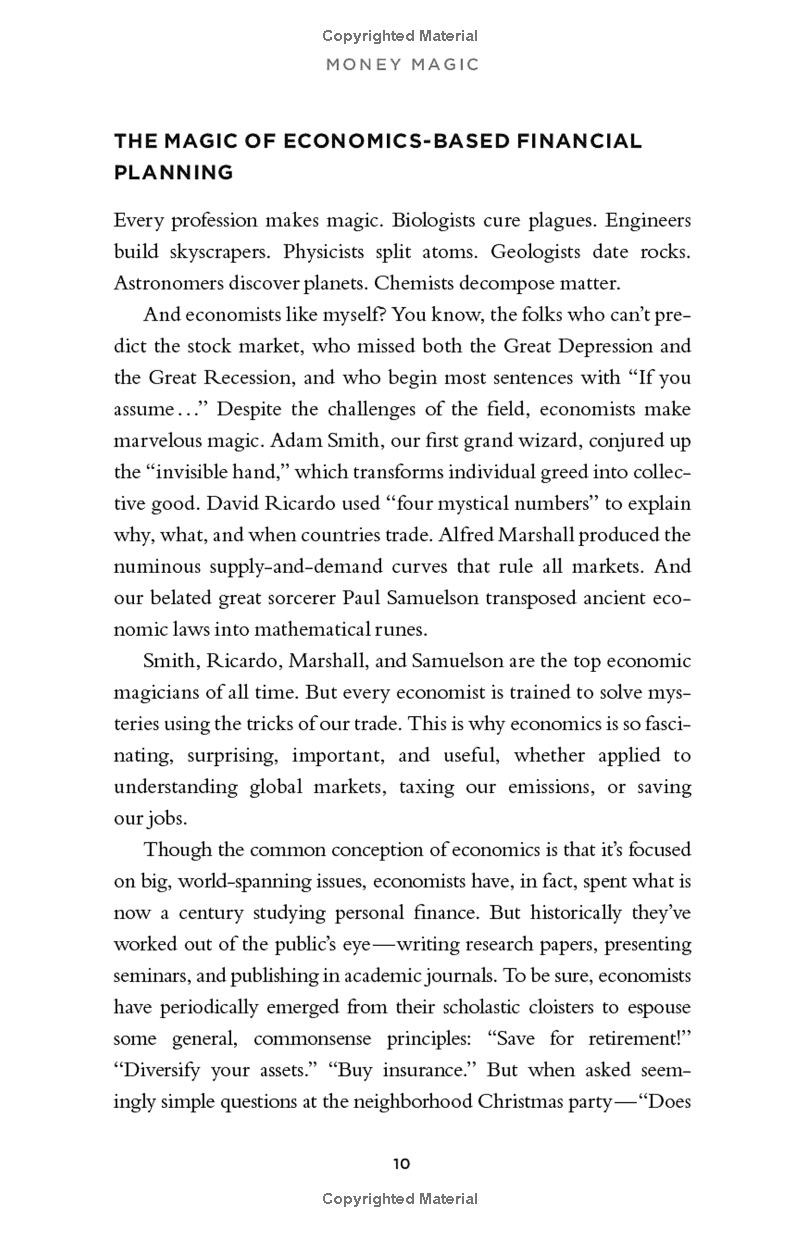 Money Magic: An Economist's Secrets To More Money, Less Risk, And A Better Life