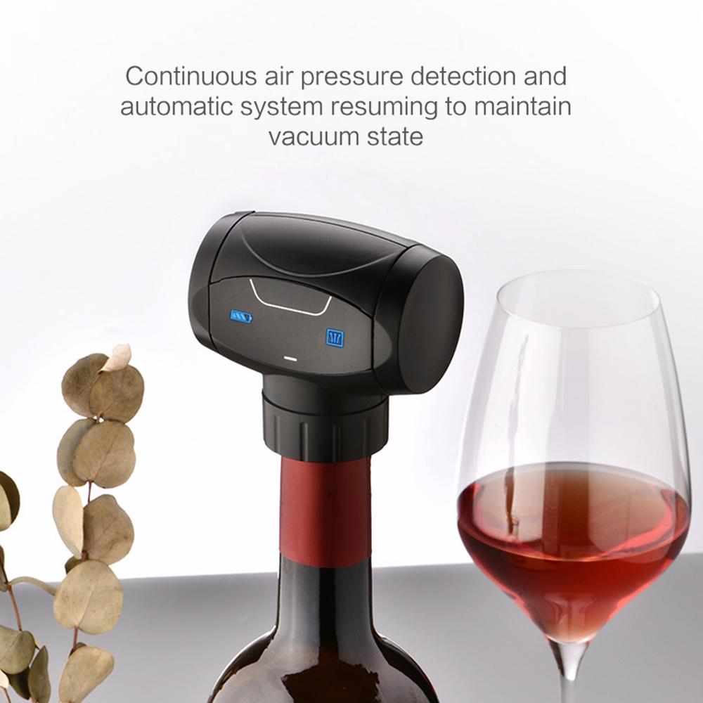 Máy hút chân không rượu bằng điện chạy bằng pin với đèn Led cảnh báo