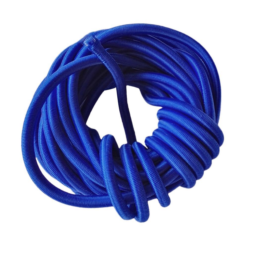 2pcs Elastic Bungee Shock Cord for Tie Downs, Boat, Kayak, Roof Rack, Trailers