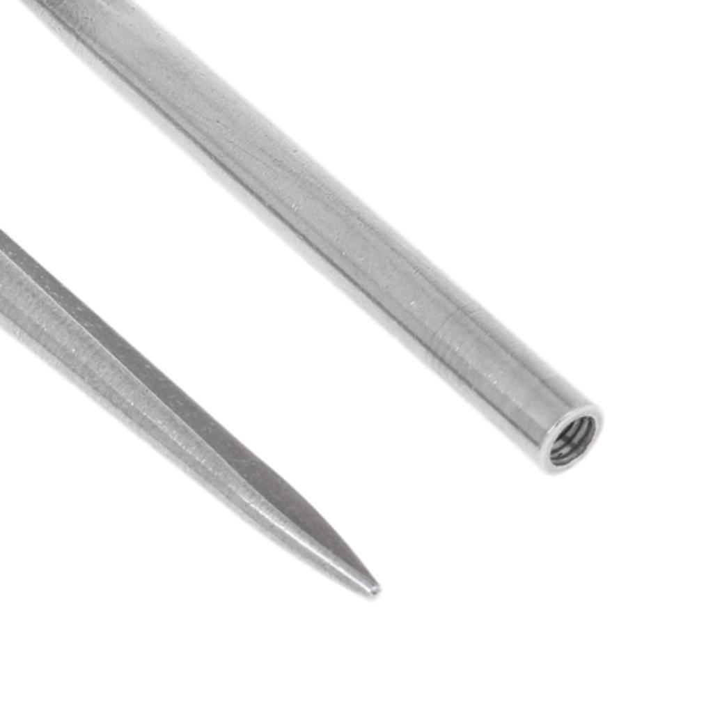 3-4pack 2pcs Stainless Steel Paracord Fid Lacing Stitching Needles Outdoors