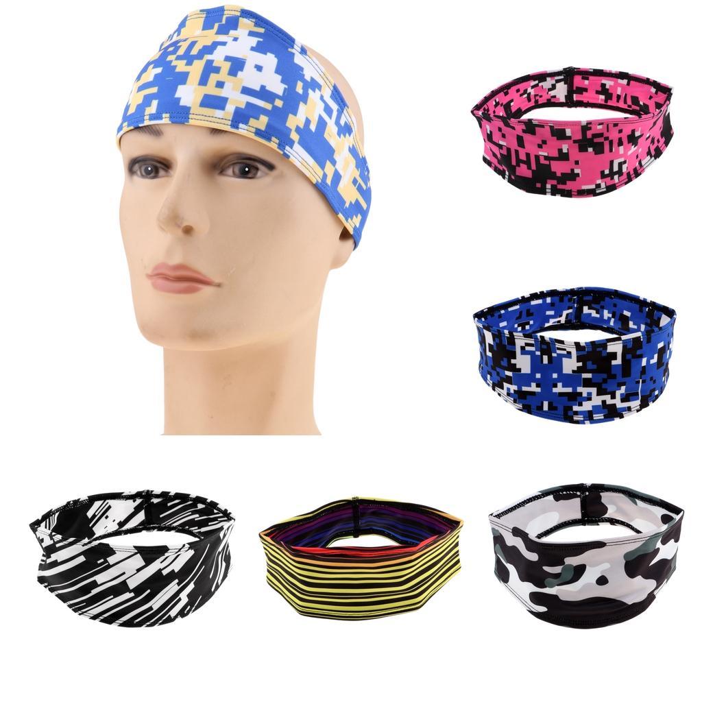 Unisex Stretch Wide Headband Sweatband Yoga Choice