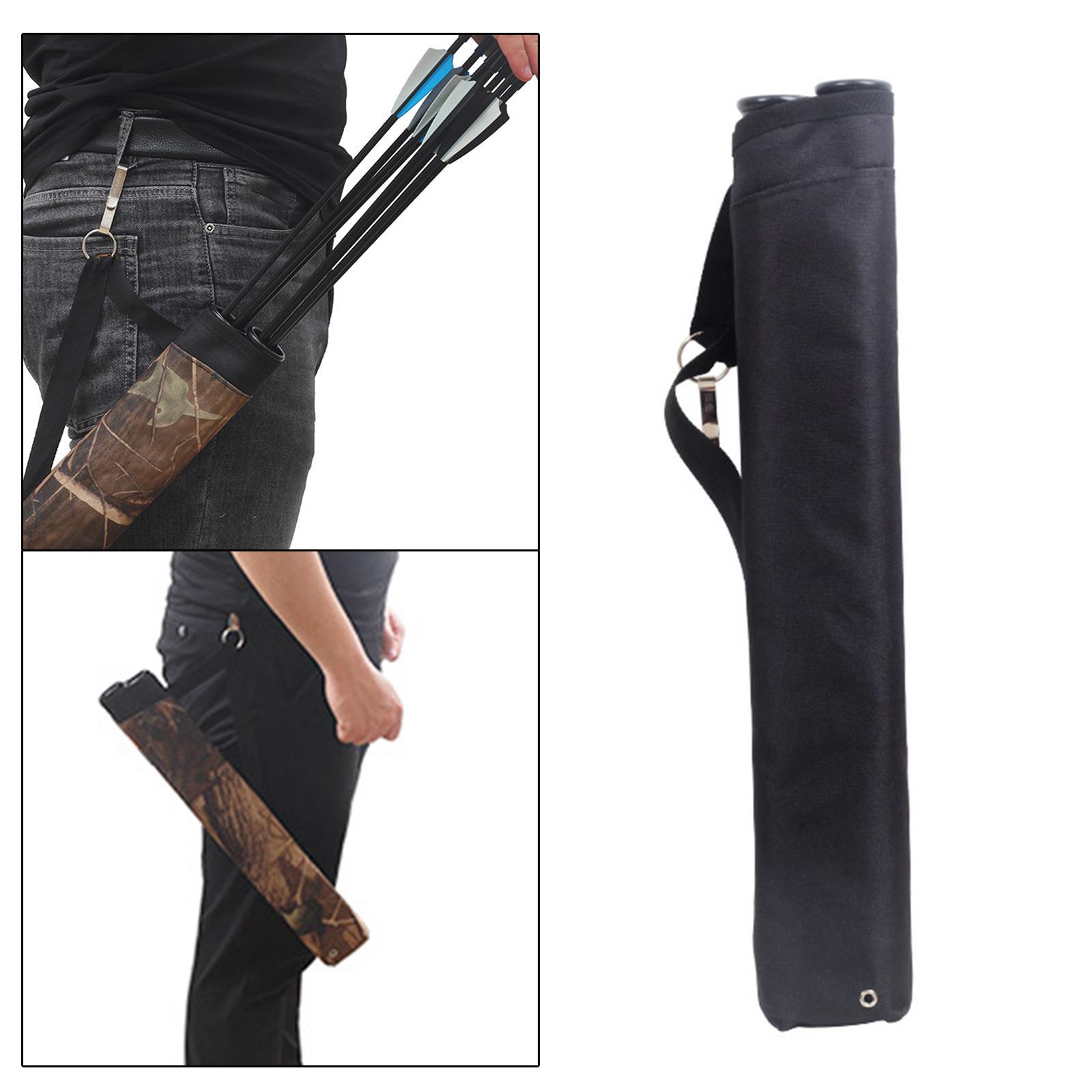 Lightweight Quiver Waist Bag 2 Tubes Back Teens Adults Practice
