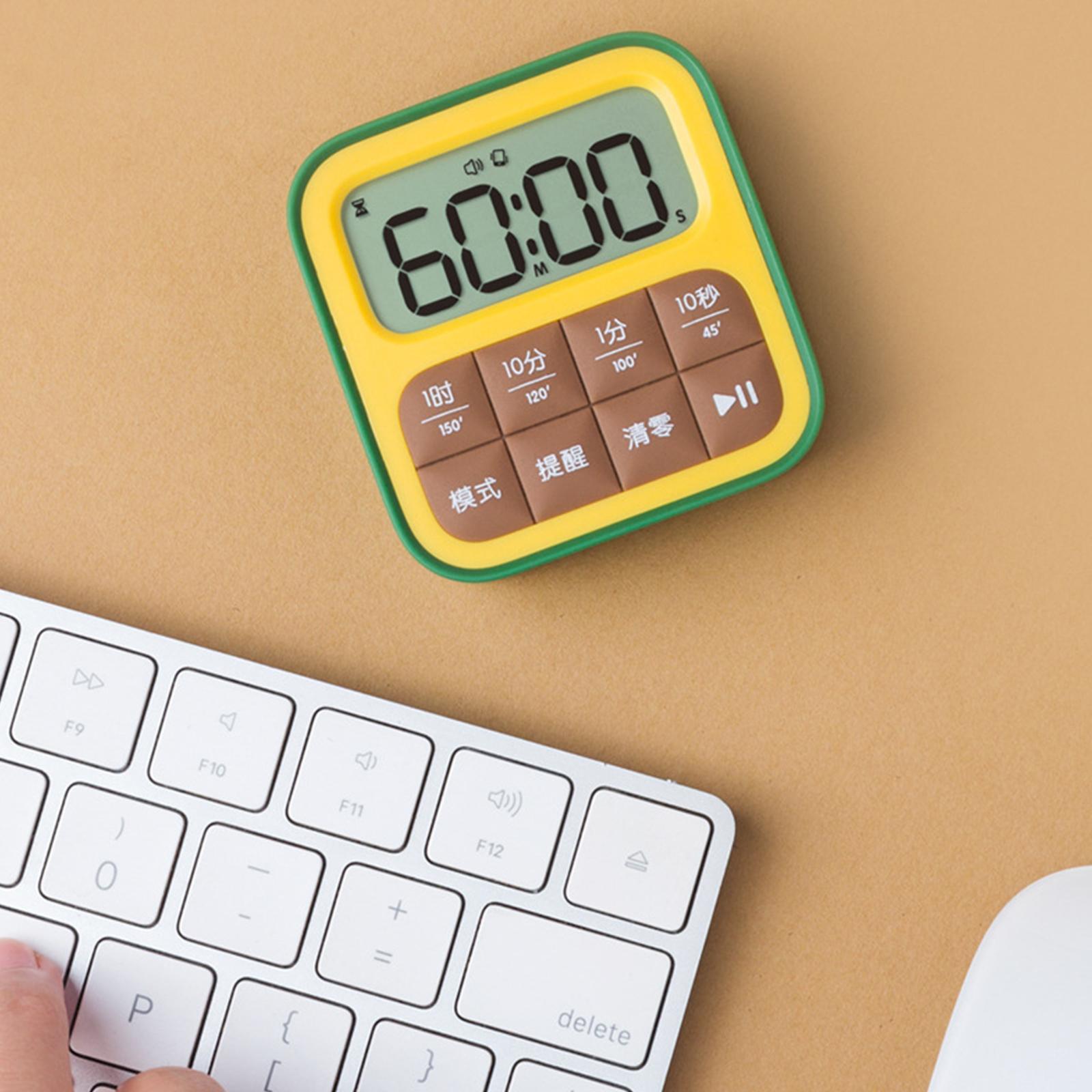 Magnet Kitchen Timer Countdown Counting Clock for Cooking