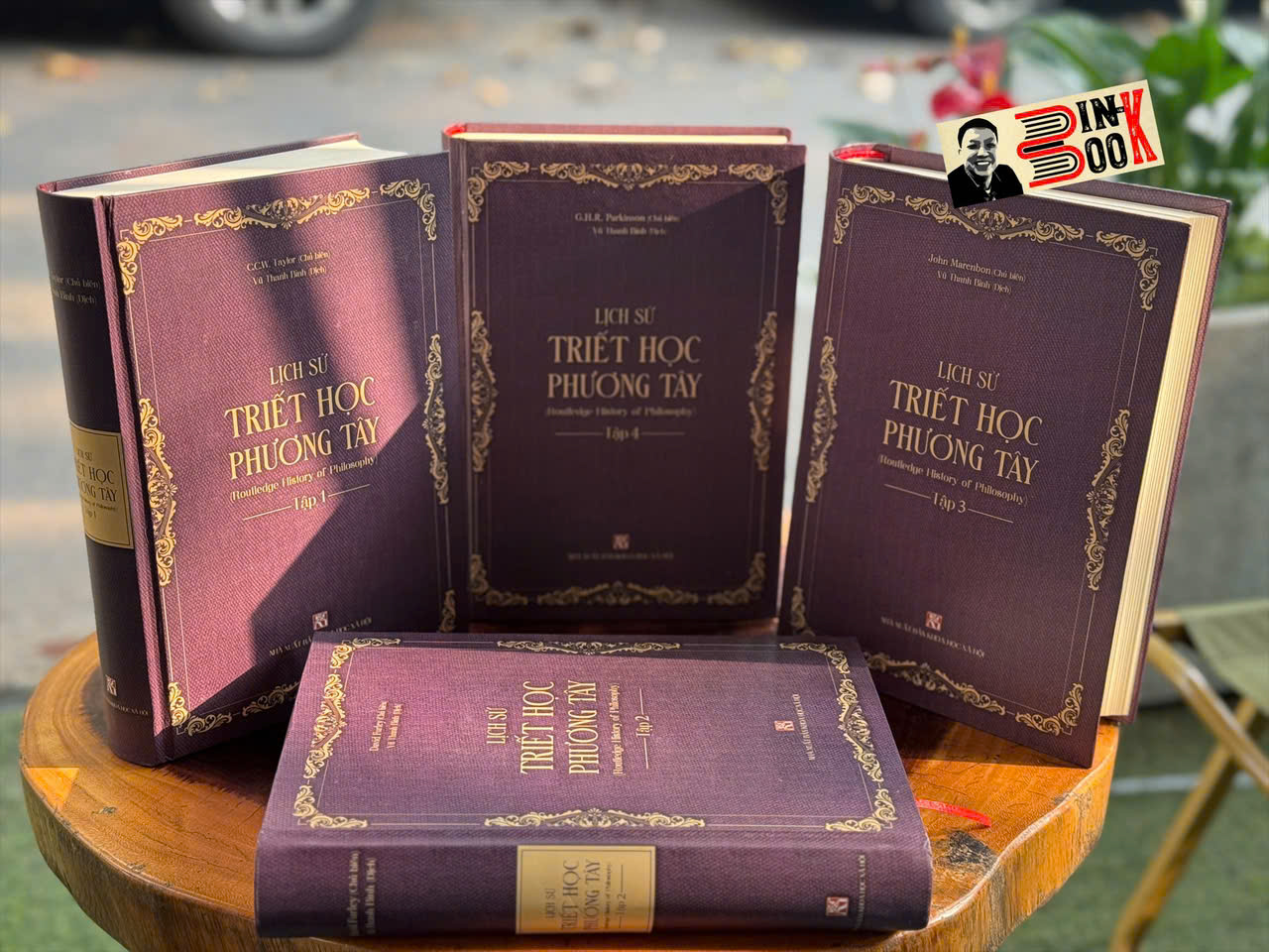 (Bìa cứng) Combo 4 tập LỊCH SỬ TRIẾT HỌC PHƯƠNG TÂY – Tập 1, 2, 3, 4 – John Marenbon – Vũ Thanh Bình dịch – NXB Khoa Học Xã Hội