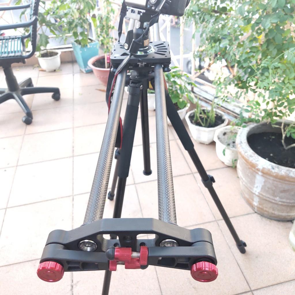 Dolly Slider Carbon 1m Thanh ray trượt cho Camera hỗ trợ quay phim, quay video