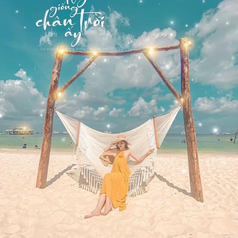 đầm maxi dập ly yếm