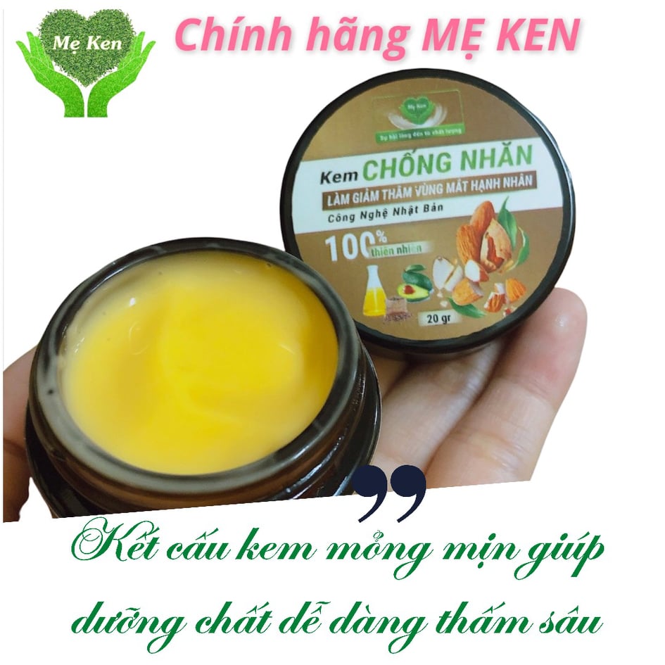 KEM CHỐNG NHĂN, LÀM GIẢM THÂM VÙNG MẮT HẠNH NHÂN 15ml