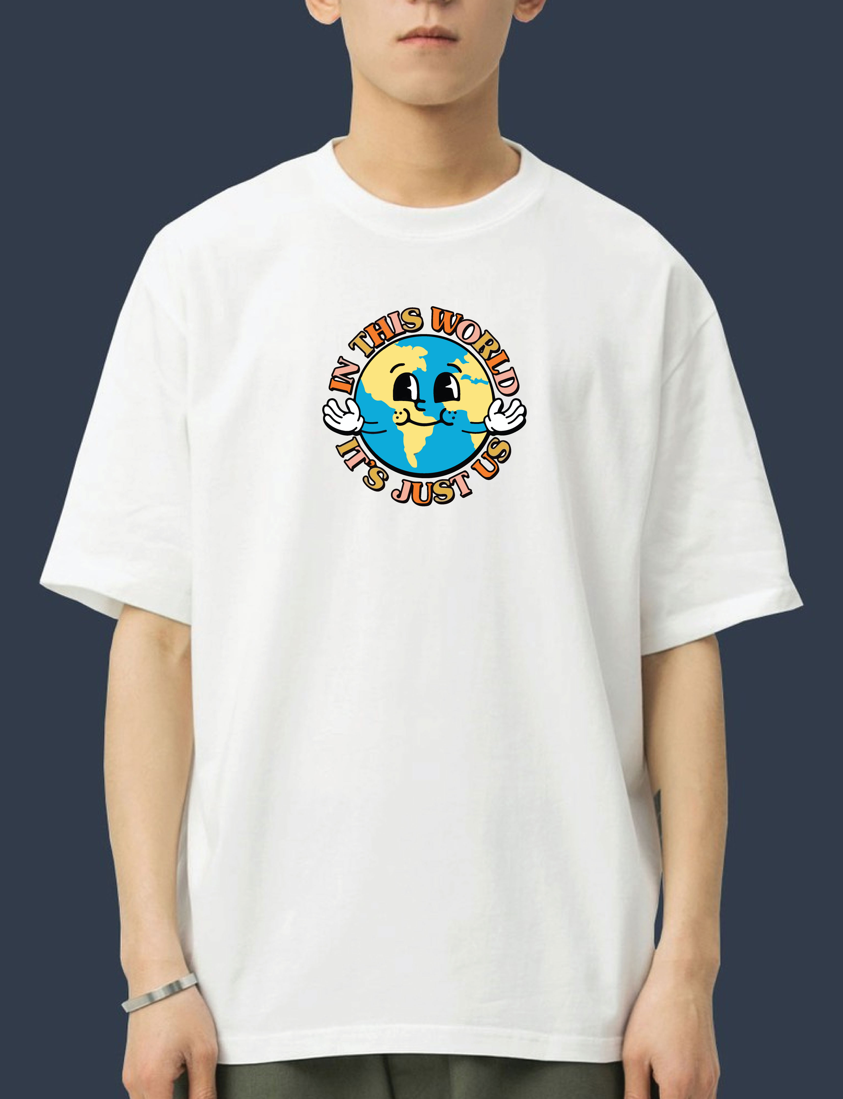 Áo T-Shirt Giabaco In This World, It’s Just Us TS023 Classic