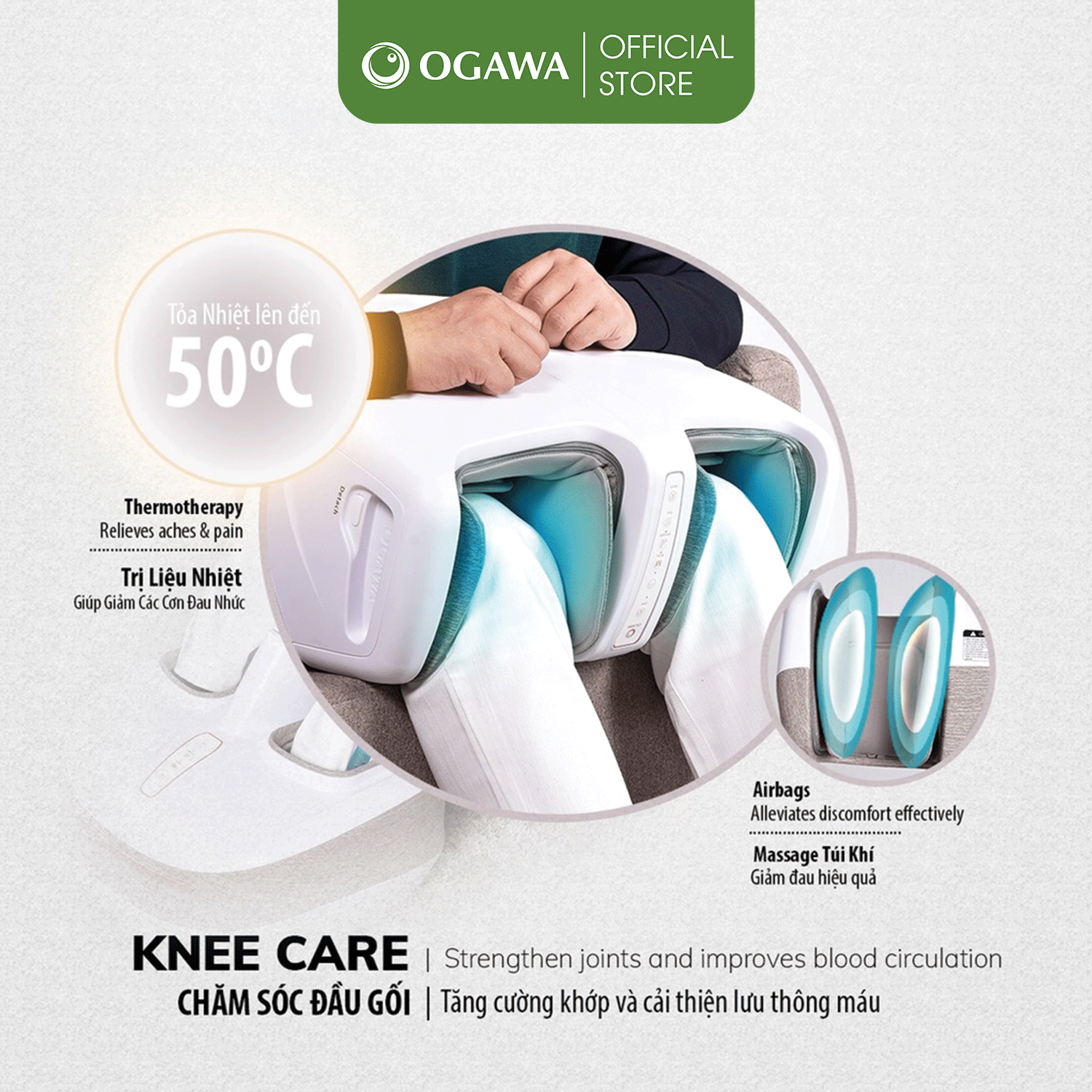 [OGAWA] Máy Massage chân Okmnee 2.0