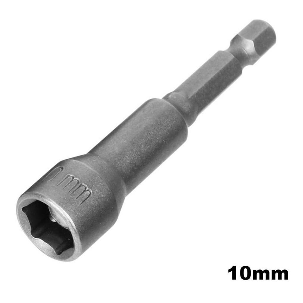 6-19mm 1/4 Inch Hex Socket Sets Nut Driver Household Tools Accessories