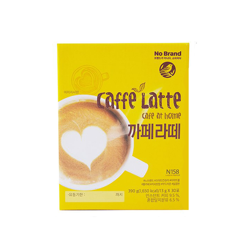 Cà Phê Hòa Tan Coffee Latte No Brand 30 Gói