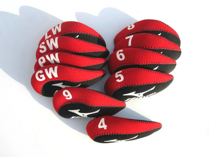 Golf Irons Headcover Chất lượng cao Golf Cover 10 %/bộ Color: Black