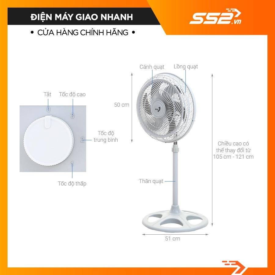 Quạt Đứng ASIA vina - DTB1601 80W - Hàng Chính Hãng