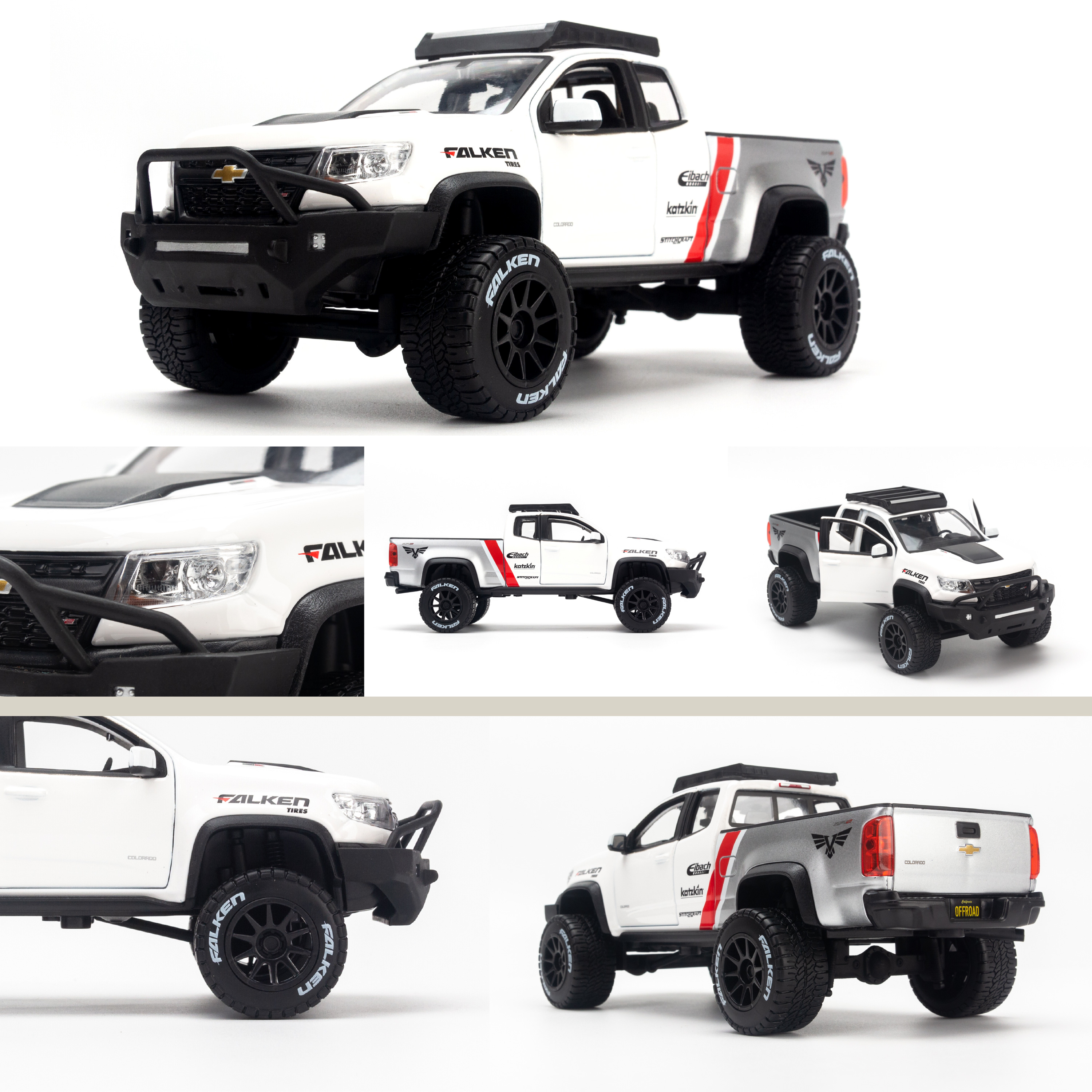 Mô hình xe Chevrolet Colorado ZR2 2017 Off Road 1:27 Maisto - 32534