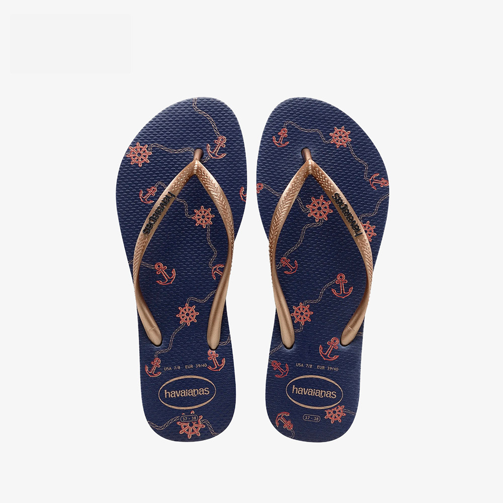 HAVAIANAS - Dép nữ Slim Nautical 4137125