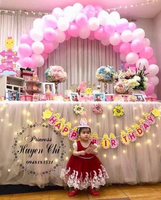 Đầm công chúa chân ren xinh xắn dễ thương cho bé gái