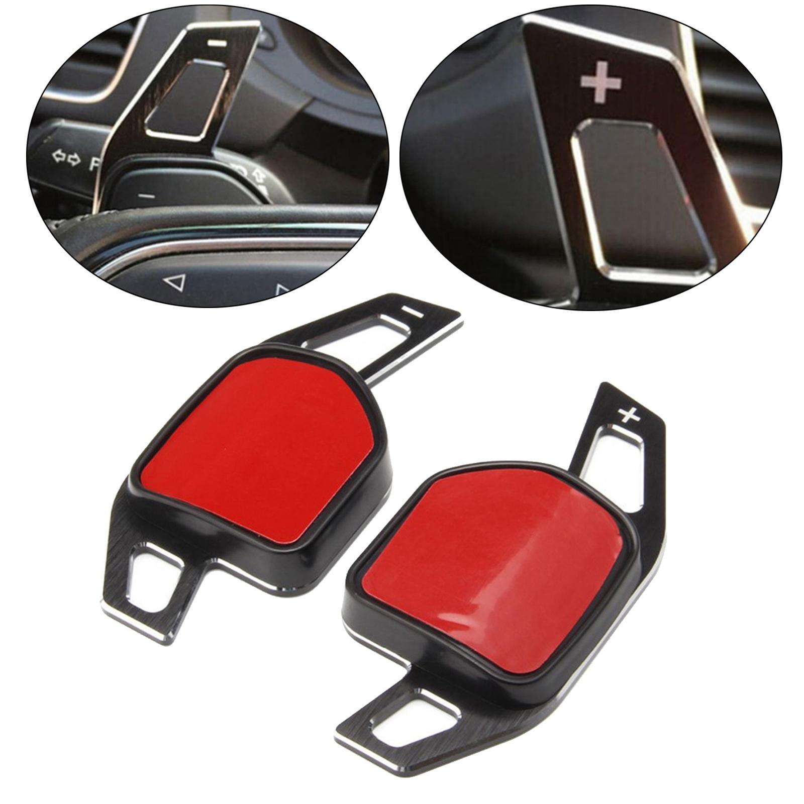 2PCS Steering Wheel Gear Paddle  Extension for  A7 A8 Q7 TT/ TTS R8