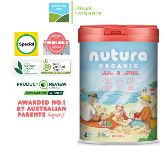 Sữa công thức Hữu cơ Nutura Organic số 3