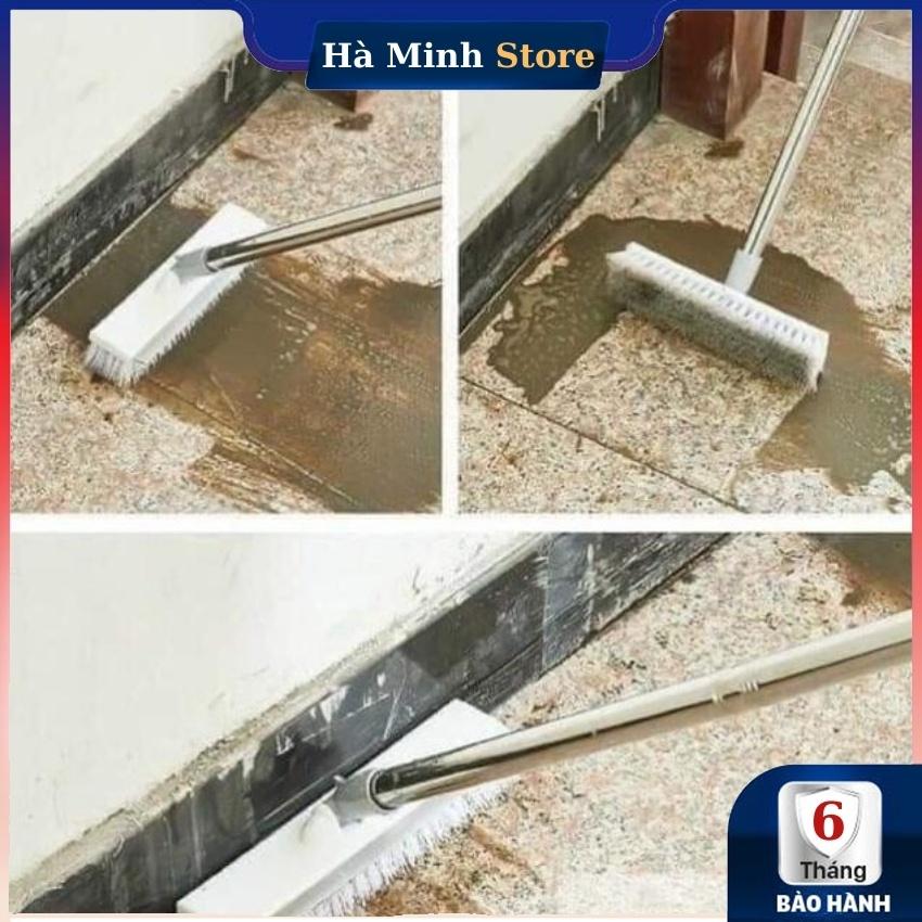 Chổi Chà Sàn Thông Minh Đa Năng 2 Mặt, Chà sàn Gạt Nước Thuận Tiện - Chổi Lau sàn Gạt Nước Dễ Điều Chỉnh Góc Nghiêng 180