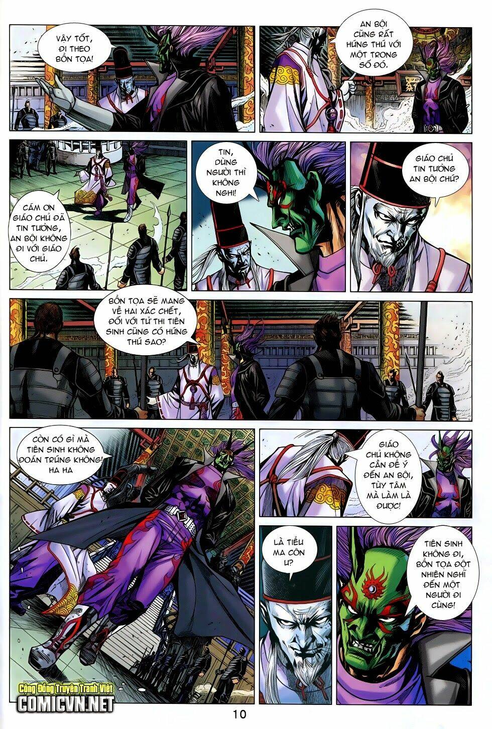 tân tác long hổ môn chapter 735 10