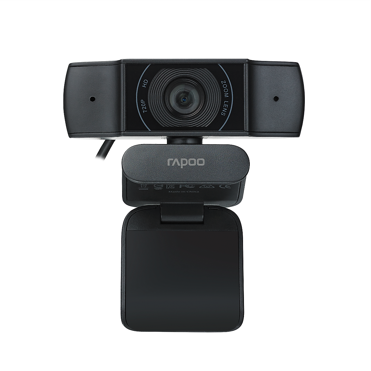 Webcam RAPOO Chất Lượng HD 720P Micro Khử Ồn Kép - XW170 - Hàng Chính Hãng