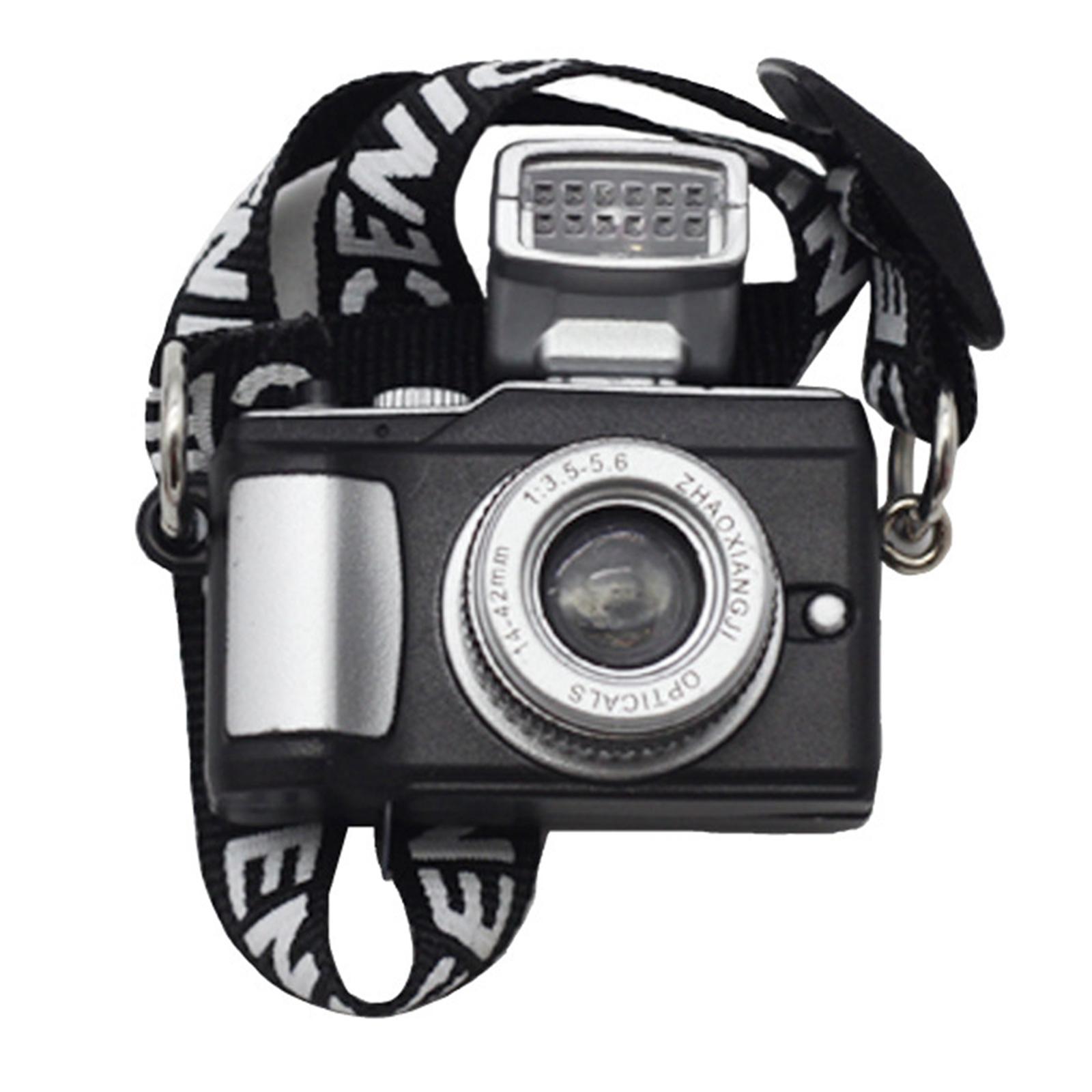 Mini Camera Toys Accessories Dollhouse Play Decor for Children Kids