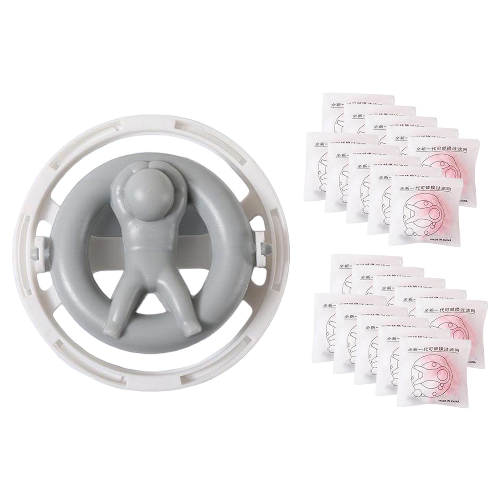 Washing Machine Filter Bag Portable Lints Catcher for Clothes Jackets Blanket