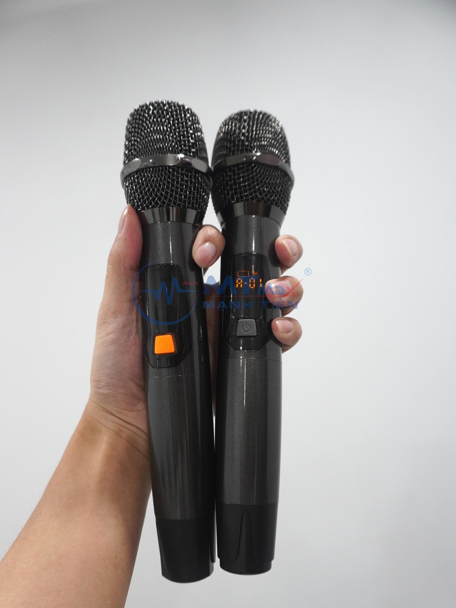 Loa Kéo AT T18 Bass 50cm - Công Suất Lớn kèm 2 Micro Không Dây- Tổng công suất lên tới 700w- nghe nhạc hát karaoke thật hay