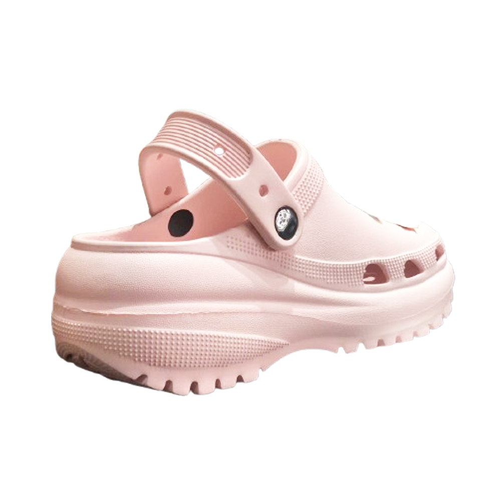 Dép nữ kiểu dáng dễ thương - dép nữ hot trend DNUHCRP87 (charm ngẫu nhiên)