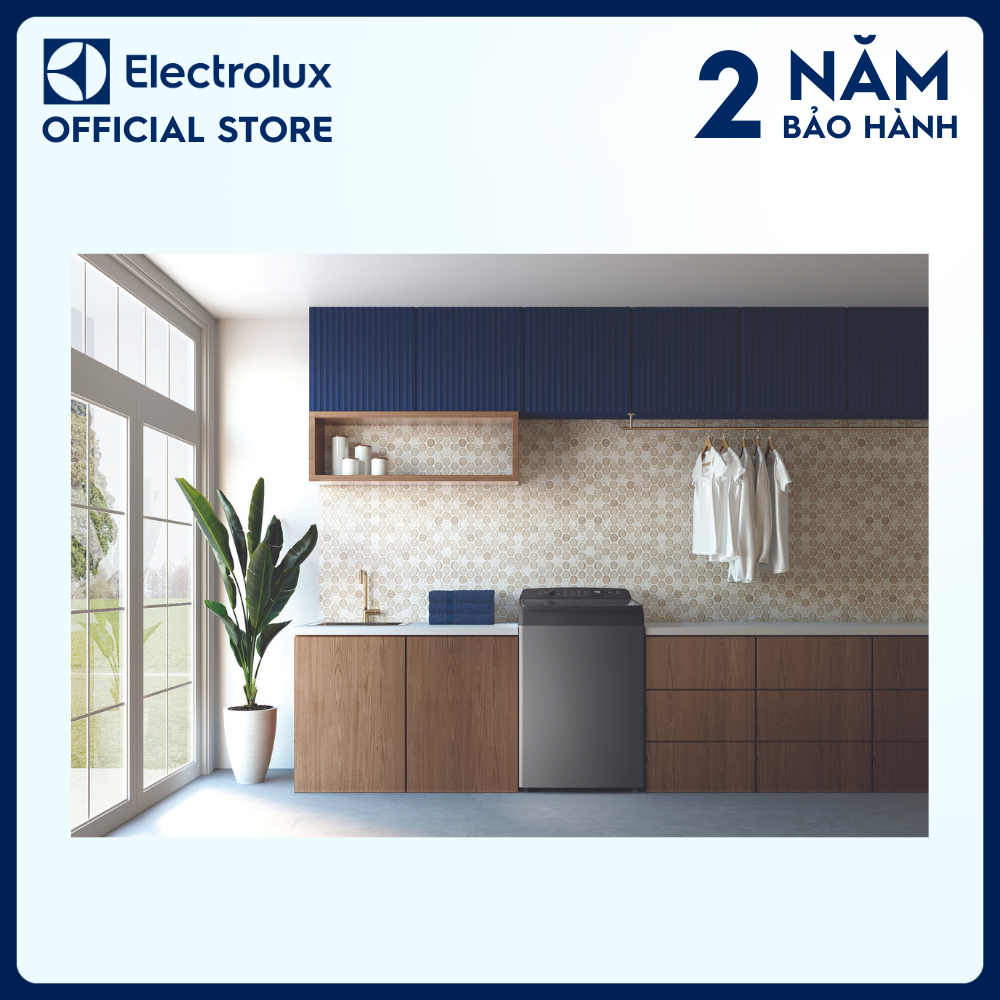 Máy giặt cửa trên Electrolux 12kg UltimateCare 700 EWT1274M7SA - Xám đen, giặt sạch sâu, không cặn giặt tẩy