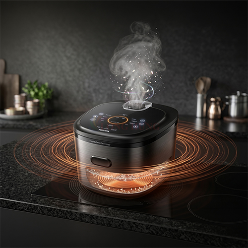 Nồi cơm điện cao tần Philips 1.5 lít HD5210/82 - Hàng chính hãng