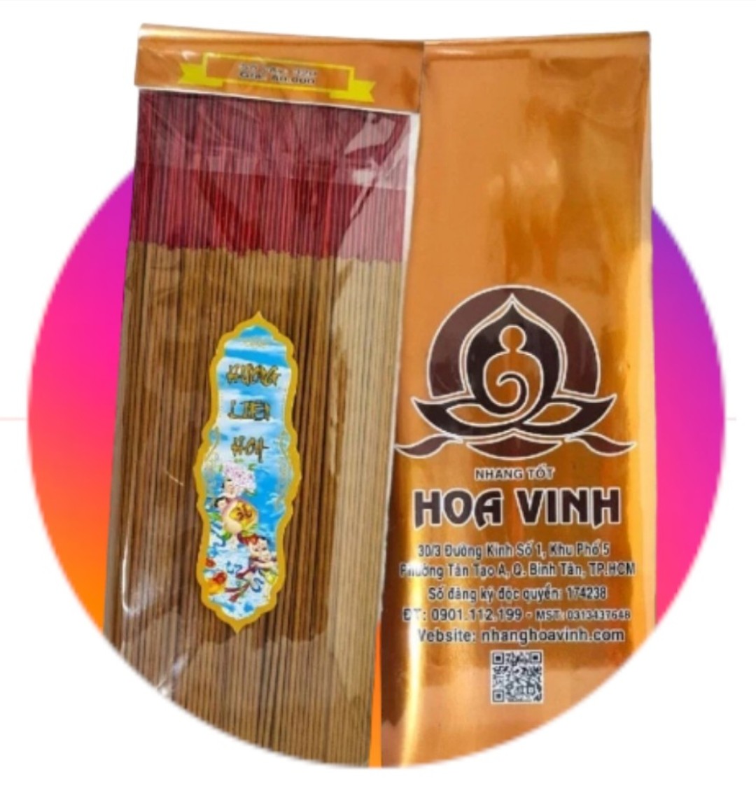 NHANG HOA VINH CHÍNH HÃNG  150K - COMBO 5 XANH DƯƠNG + 5 HỒNG TÍM, LOẠI 4 TẤC