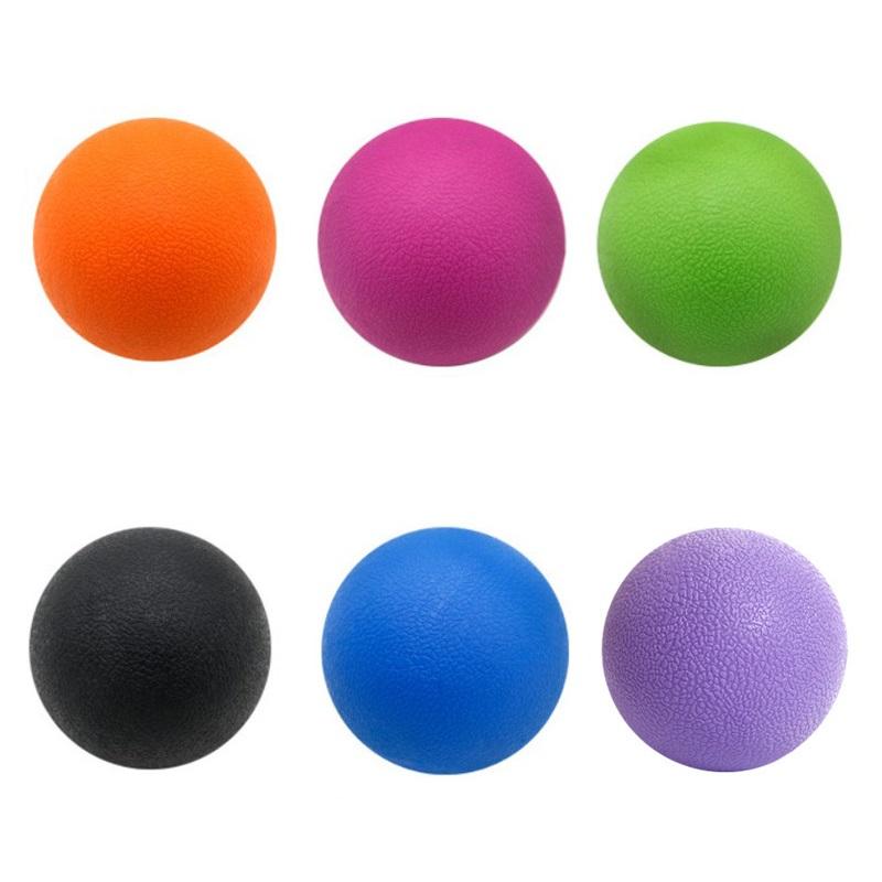 Massage Ball 6.1cm Fascia Ball Lacrosse Ball Yoga Yoga Thư giãn giảm đau Bóng di động Bóng vật lý trị liệu Ball Color: YJ08-Purple