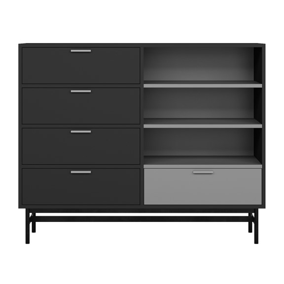 JAM, Tủ lưu trữ, đựng đồ DRA_379, 120x40x98cm