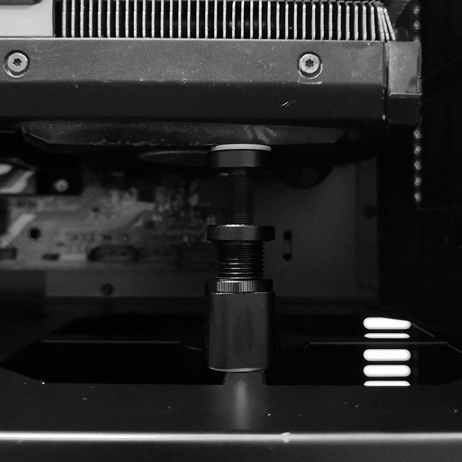 20 Mini Bracket Graphics Card Support Adjustable Height for M-  black