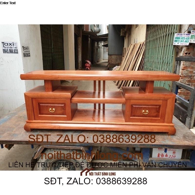 kệ tủ ti vi gỗ hương đá hiện đại đẹp giá rẻ