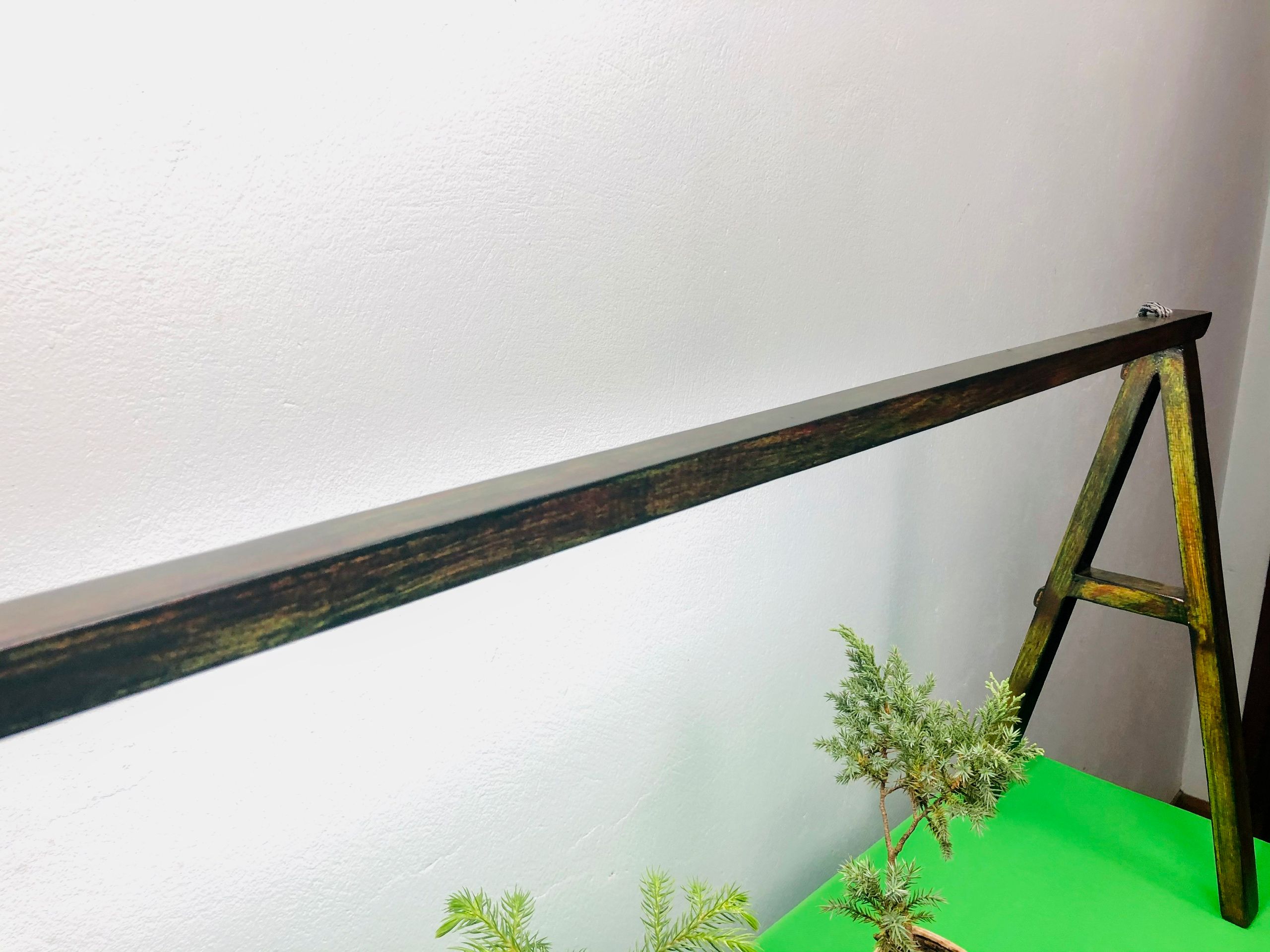 Đèn chân A - Wooden table lamp A