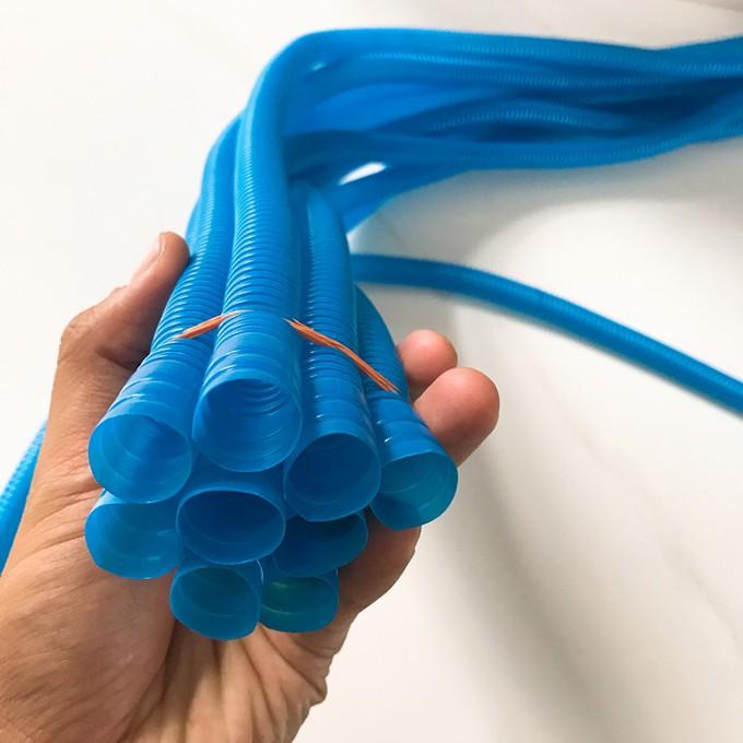 Ống Dây xanh 100 cm, 80 cm, Ống ruột gà xanh ống nước cho máy lọc bể cá cảnh, hồ cá cảnh
