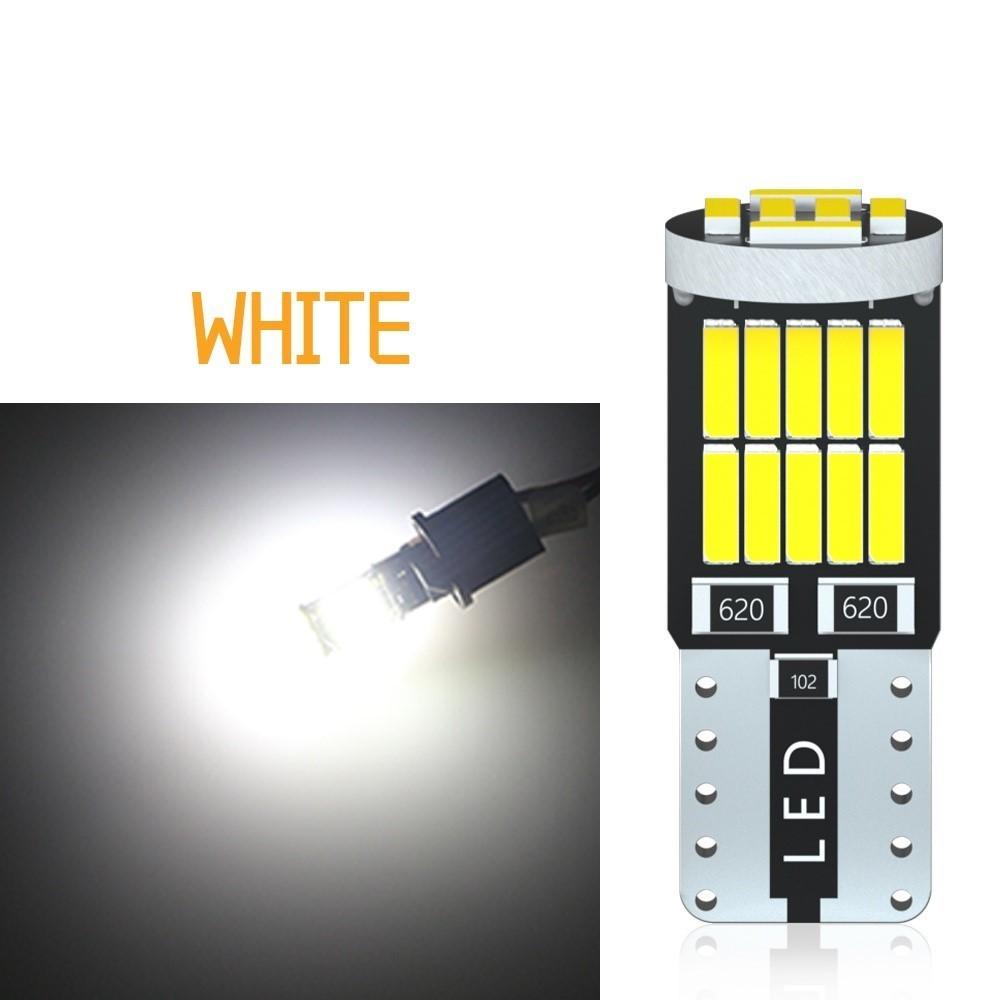 1 cặp (2 CHIẾC) VF5 Bóng Đèn Led Demi T10/W5W - Trắng/Xanh băng/Đỏ/Vàng/Hồng/Xanh chanh