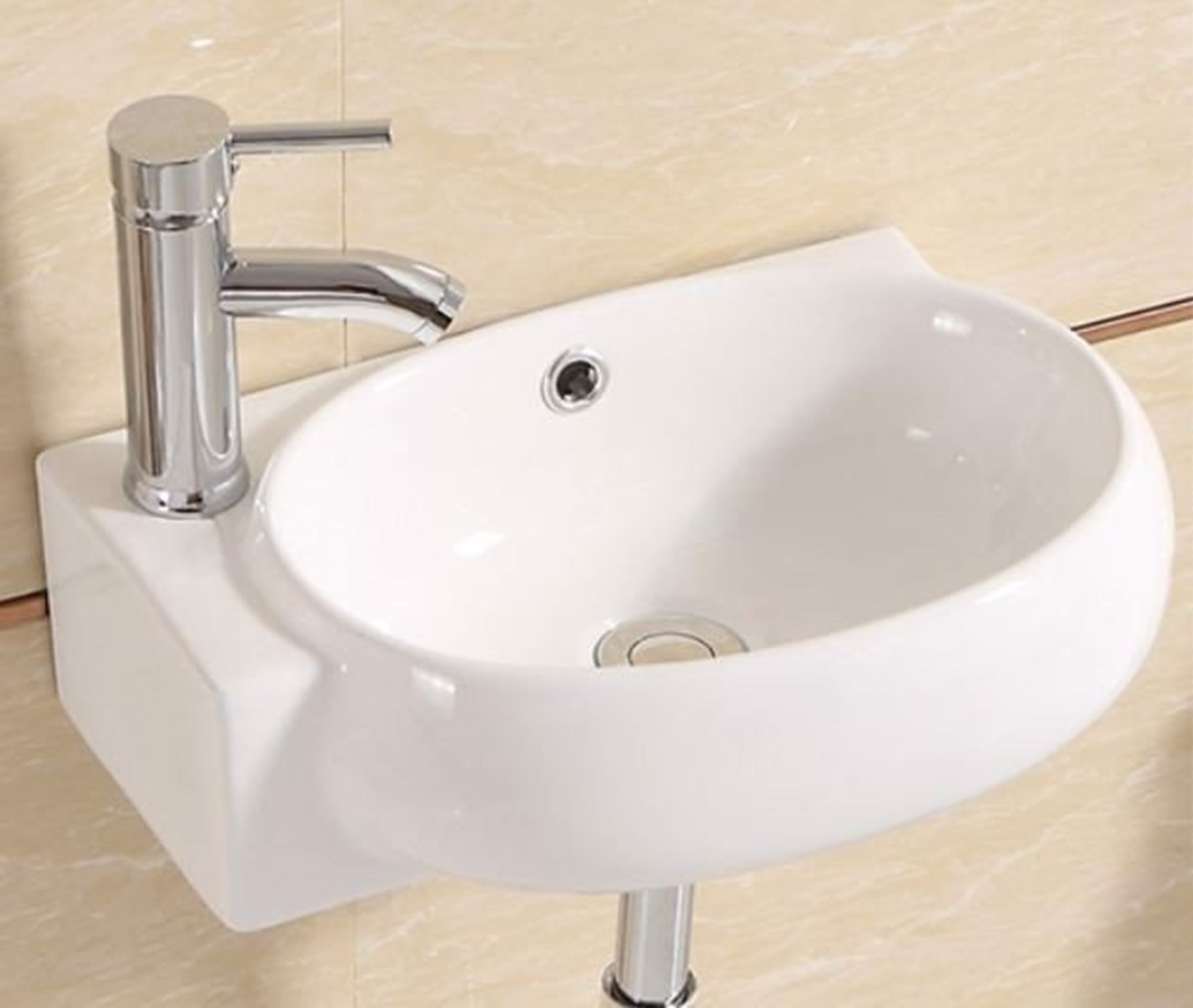 Lavabo góc treo tường GRVL K054b